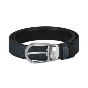 Ceinture Réversible Montblanc Horseshoe 30 mm en Cuir Sartorial