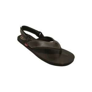 Sandale cuir homme chocolat